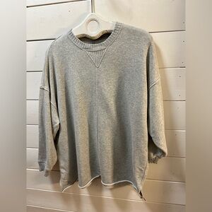 AERIE Grey Crewneck Sweatshirt – Size M